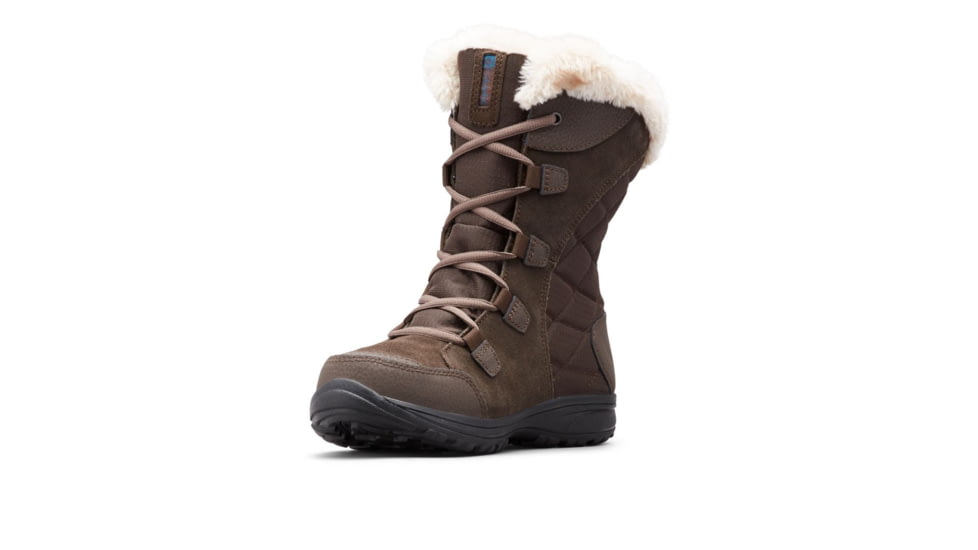 Columbia Ice Maiden II Winter Boot - Women's, Cordovan/Siberia, 5US, 1554171232Crdvn,Sbr5
