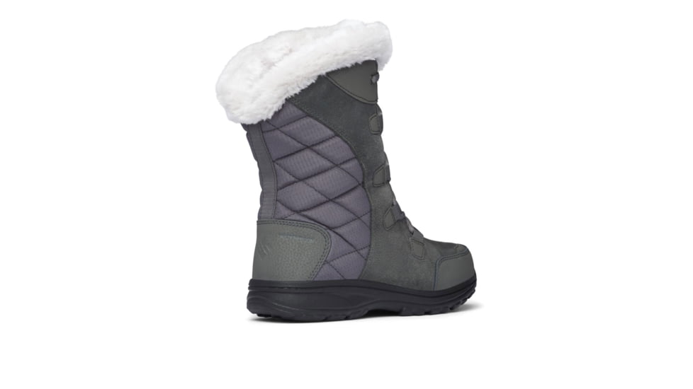 Columbia Ice Maiden II Winter Boot - Womens-Shale/Dark Raspberry-Medium-7.5