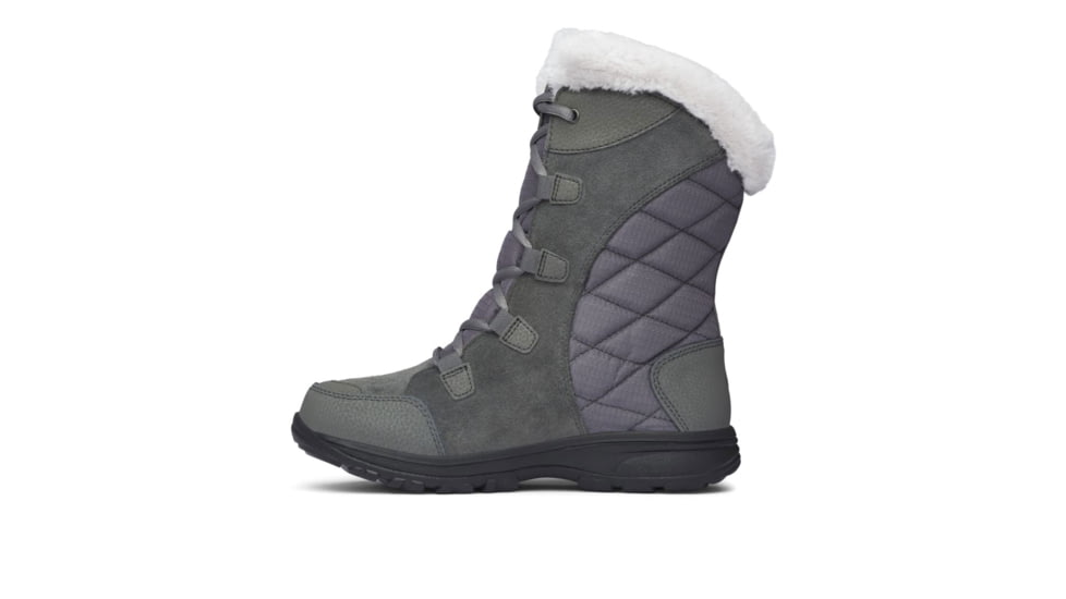 Columbia Ice Maiden II Winter Boot - Womens-Shale/Dark Raspberry-Medium-7.5