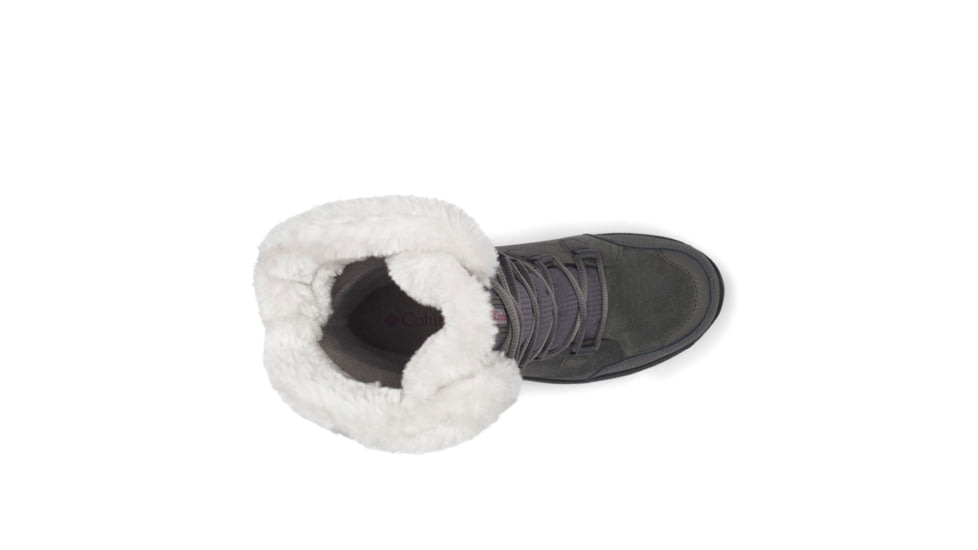 Columbia Ice Maiden II Winter Boot - Womens-Shale/Dark Raspberry-Medium-7.5