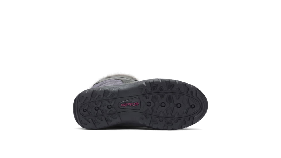 Columbia Ice Maiden II Winter Boot - Womens-Shale/Dark Raspberry-Medium-7.5