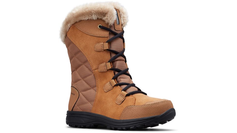Columbia Ice Maiden II Winter Boots - Womens, Elk, Black, Medium, 6.5, 1554171288-6.5