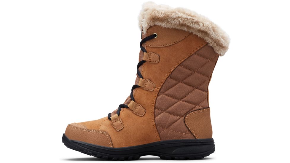 Columbia Ice Maiden II Winter Boots - Womens, Elk, Black, Medium, 6.5, 1554171288-6.5