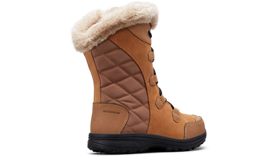 Columbia Ice Maiden II Winter Boots - Womens, Elk, Black, Medium, 6.5, 1554171288-6.5