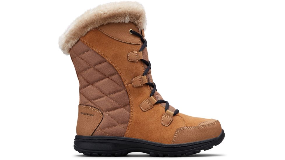 Columbia Ice Maiden II Winter Boots - Womens, Elk, Black, Medium, 6.5, 1554171288-6.5