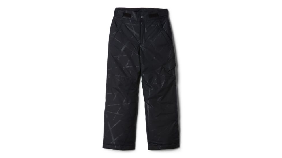 Columbia Ice Slope II Pant - Boys, Black Spider Streets Emboss, Large, 1523671017-L