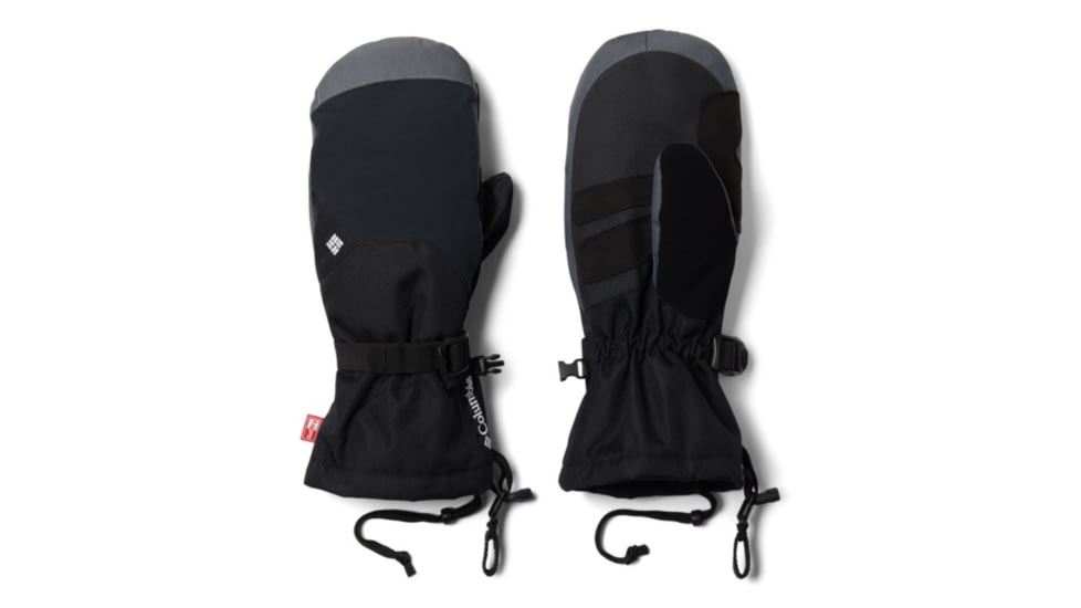 Columbia Inferno Range Mitten, Black, Extra Small, 1827761010-XS