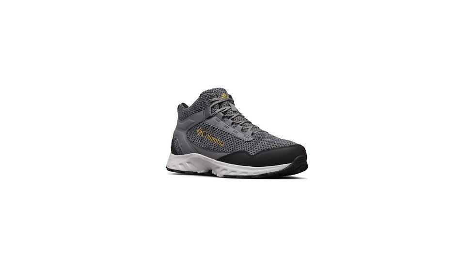 Columbia Irrigon Trail Mid Knit Outdry Boots - Mens, Ti Grey Steel/Antique Moss, Medium, 9.5, 1831941033-9.5