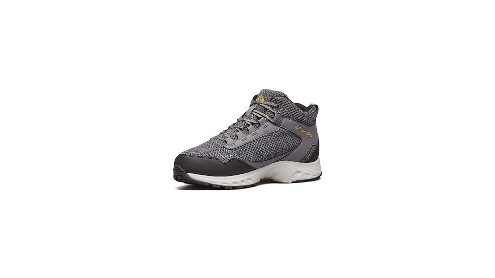 Columbia Irrigon Trail Mid Knit Outdry Boots - Mens, Ti Grey Steel/Antique Moss, Medium, 9.5, 1831941033-9.5
