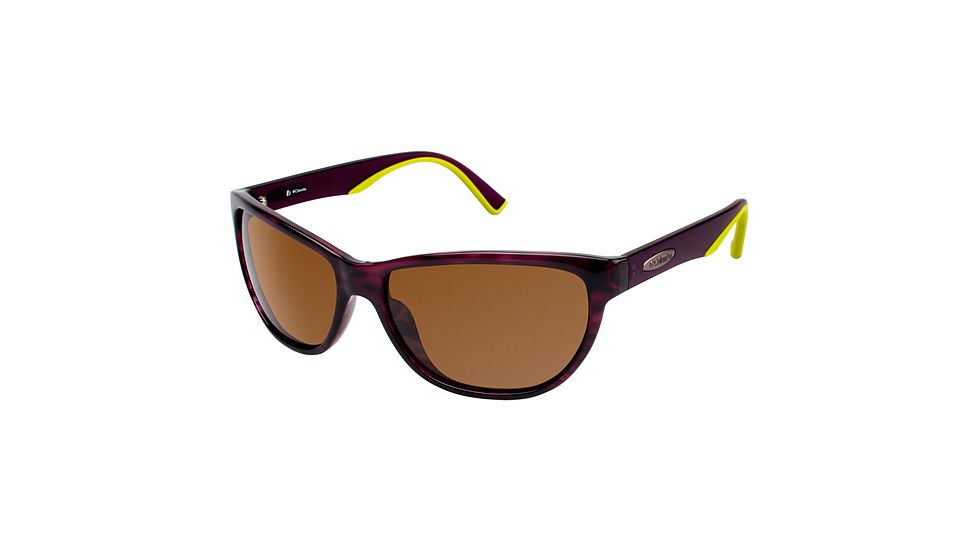 Columbia Kaliope Sunglasses - Frame PURPLE TORTOISE/WHAM, Lens Color Smoke CBKALIOPE02