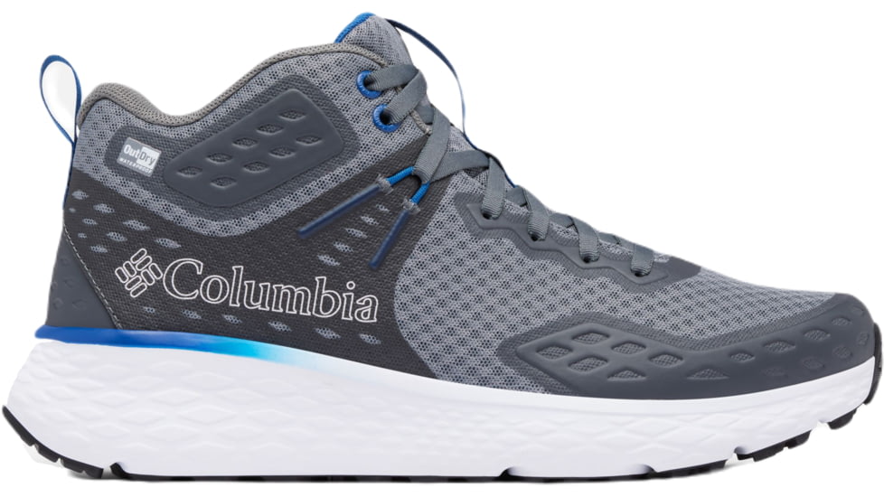 Columbia Konos TRS Outdry Mid - Men's, Ti Grey Steel/Mountain Blue, 10.5, 2103761033-10.5
