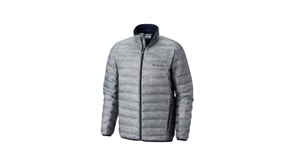 Columbia Lake 22 Down Jacket - Mens, Columbia Grey Heather Print, Small, 1737881039-S