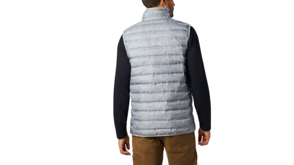 Columbia Lake 22 Down Vest - Mens, Columbia Grey Heather, Medium, 1864592039-M