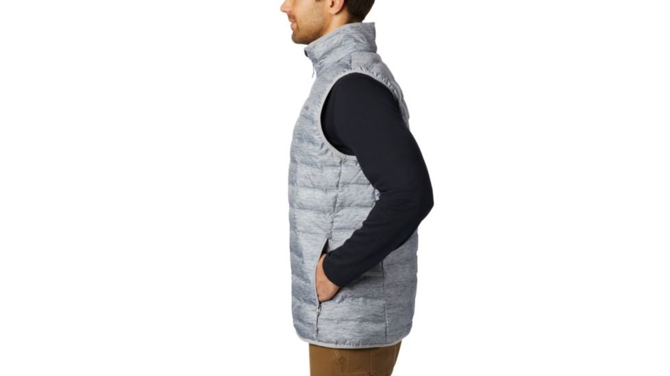 Columbia Lake 22 Down Vest - Mens, Columbia Grey Heather, Medium, 1864592039-M