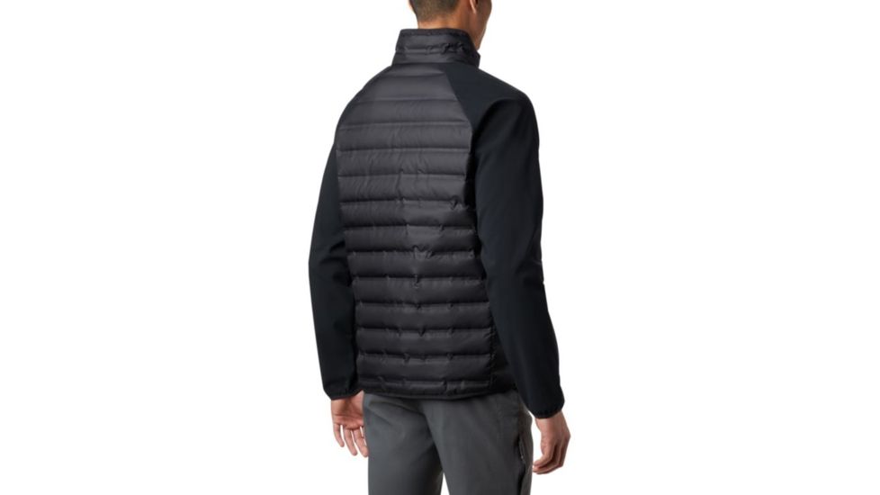 Columbia Lake 22 Hybrid Down Jacket - Mens, Black, Extra Large, 1864604010-XL