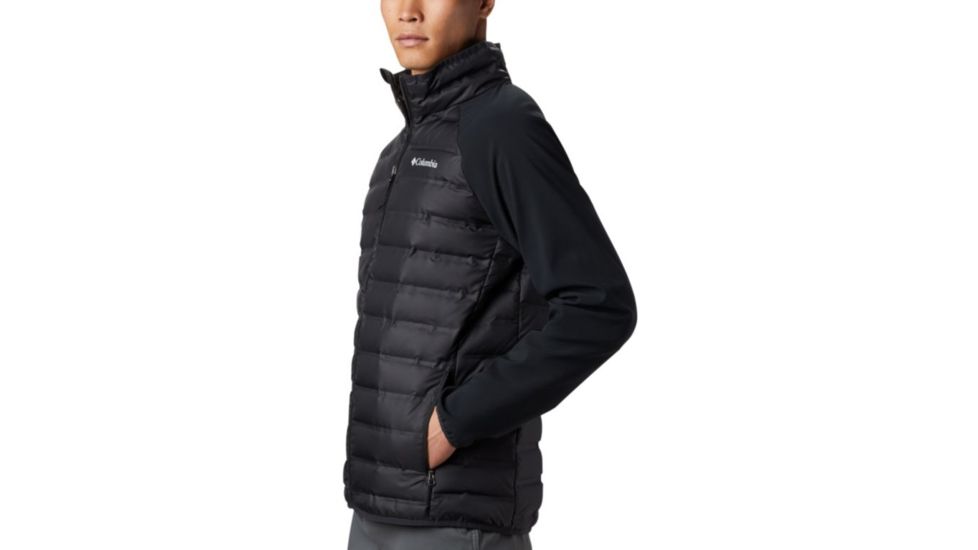 Columbia Lake 22 Hybrid Down Jacket - Mens, Black, Extra Large, 1864604010-XL
