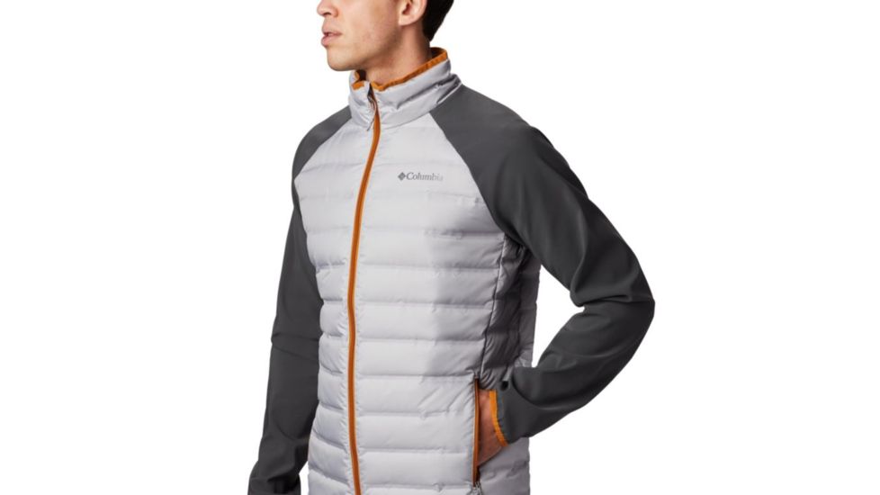 Columbia Lake 22 Hybrid Down Jacket - Mens, Columbia Grey, Shark, Large, 1864604039-L