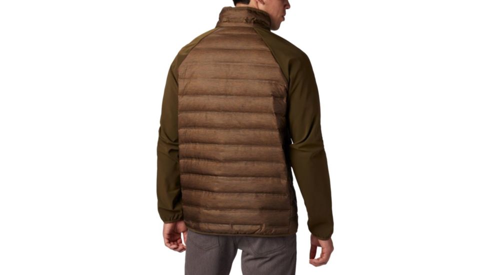 Columbia Lake 22 Hybrid Down Jacket - Mens, Olive Green Heather, Olive Green, Small, 1864604319-S