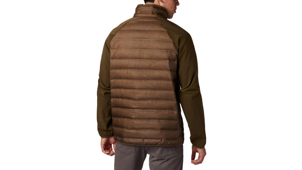 Columbia Lake 22 Hybrid Down Jacket - Mens, Olive Green Heather, Olive Green, Small, 1864604319-S