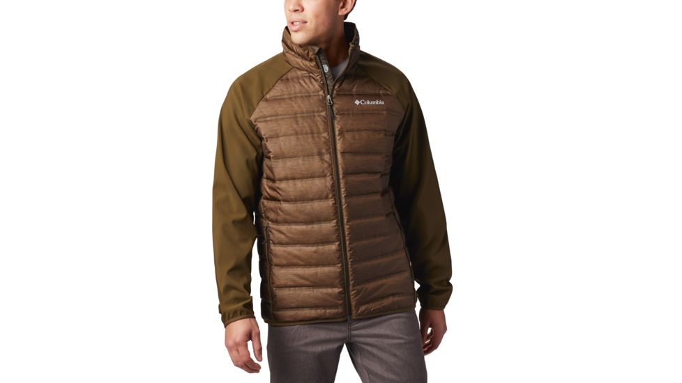 Columbia Lake 22 Hybrid Down Jacket - Mens, Olive Green Heather, Olive Green, Small, 1864604319-S