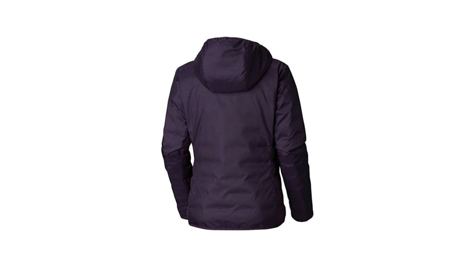 Columbia Lake 22 Reversible Hooded Jacket, Dark Plum Heather Print, Extra Small - Womens, 1799291506-XS