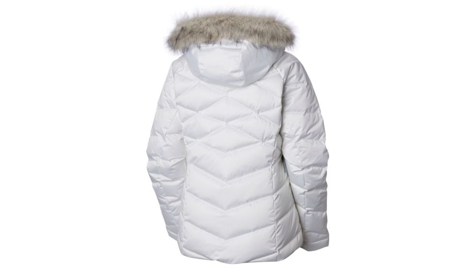 Columbia Lay D Down II Jacket, White, XL - Womens, 1798441100-XL