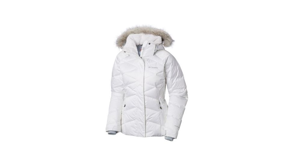 Columbia Lay D Down II Jacket - Womens, White, Large, 1798441100-L