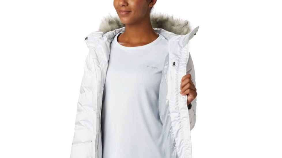 Columbia Lay D Down II Mid Jacket, White, Extra Small - Womens, 1798431100-XS