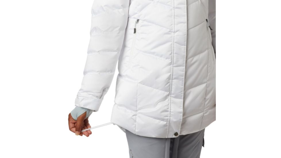 Columbia Lay D Down II Mid Jacket, White, Extra Small - Womens, 1798431100-XS