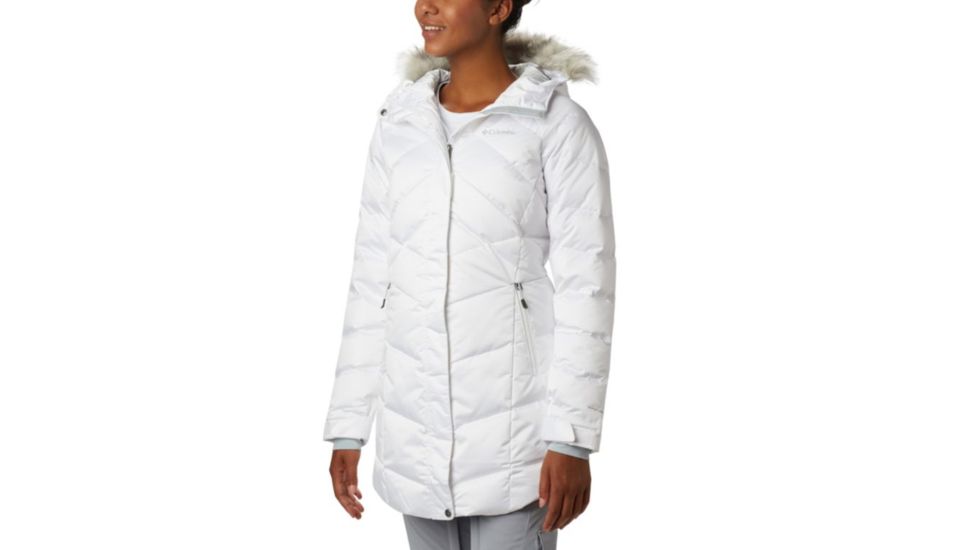 Columbia Lay D Down II Mid Jacket, White, Extra Small - Womens, 1798431100-XS