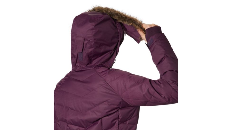 Columbia Lay D Down II Mid Jacket - Womens, Black Cherry, Extra Small, 1798431522-XS
