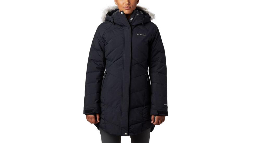 Columbia Lay D Down II Mid Jacket - Womens, Black Metallic, Small, 179843-010-S