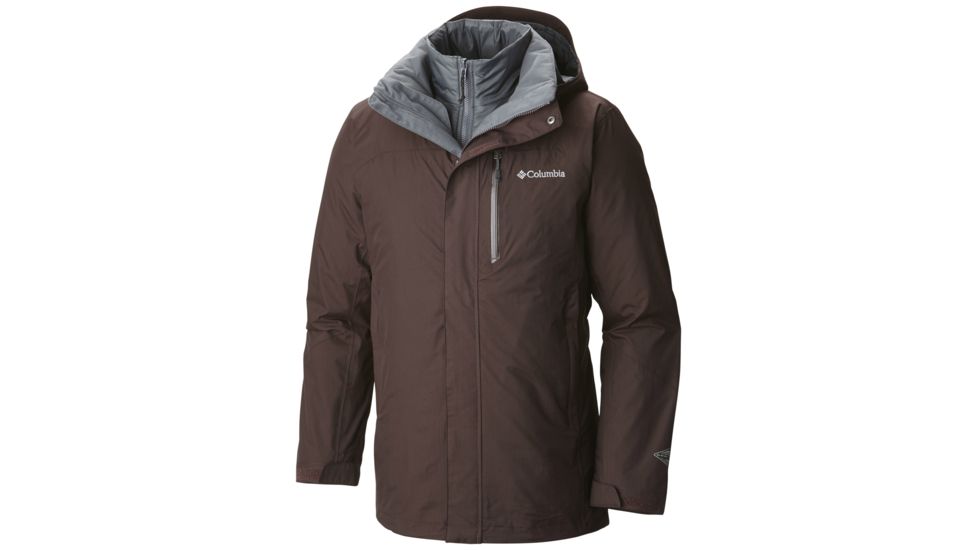 Columbia Lhotse II Interchange Jacket - Men's-New Cinder-Small