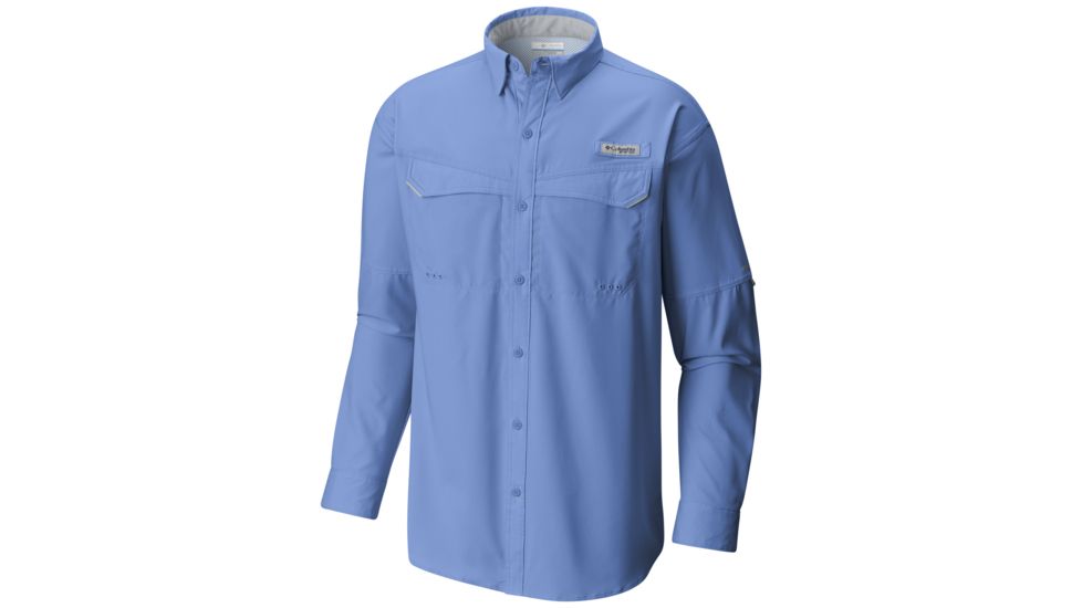 Columbia Low Drag Offshore Long Sleeve Shirt - Mens, White Cap, Small, 1450041450-S