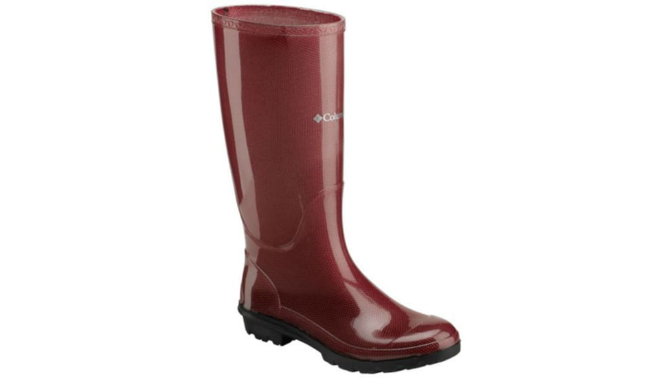 Columbia Luscher Omni-Heat Rubber Boot - Women's-Cabernet-Medium-7 US