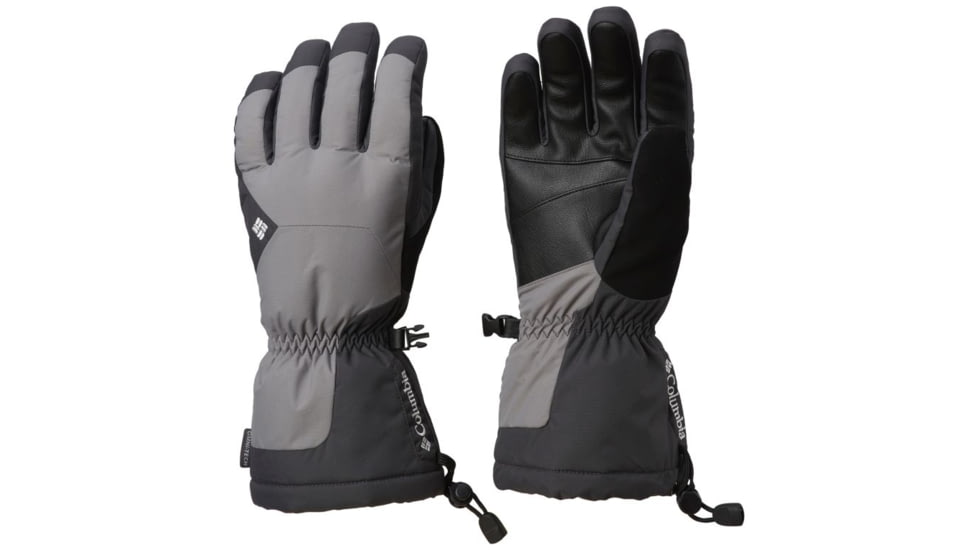 Columbia M Tumalo Mountain Glove, Boulder, Shark, M - Men's, 1827681003-M