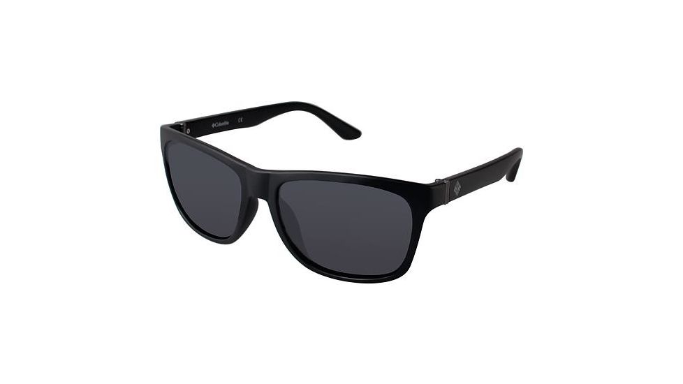 Columbia Mackenzie Mountain Sunglasses - Frame MATTE BLACK, Lens Color Grey CBMACKENZIEMT01