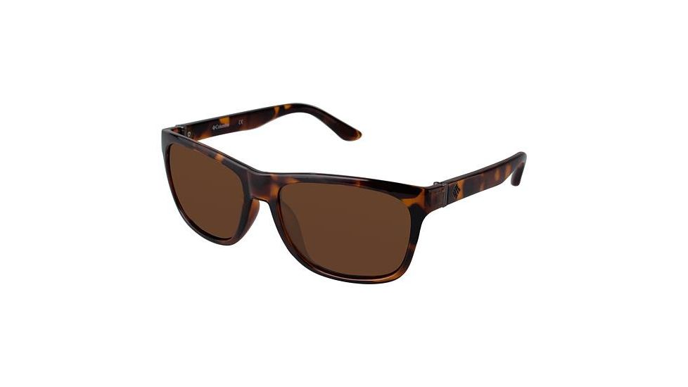Columbia Mackenzie Mountain Sunglasses - Frame SHINY TORT, Lens Color Brown CBMACKENZIEMT02