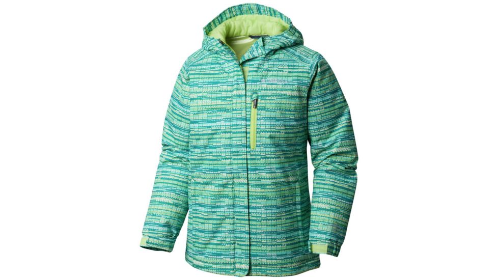 Columbia Magic Mile Jacket - Girls, Tippet Digi Lines Print, Extra Small, 1753941309-XS
