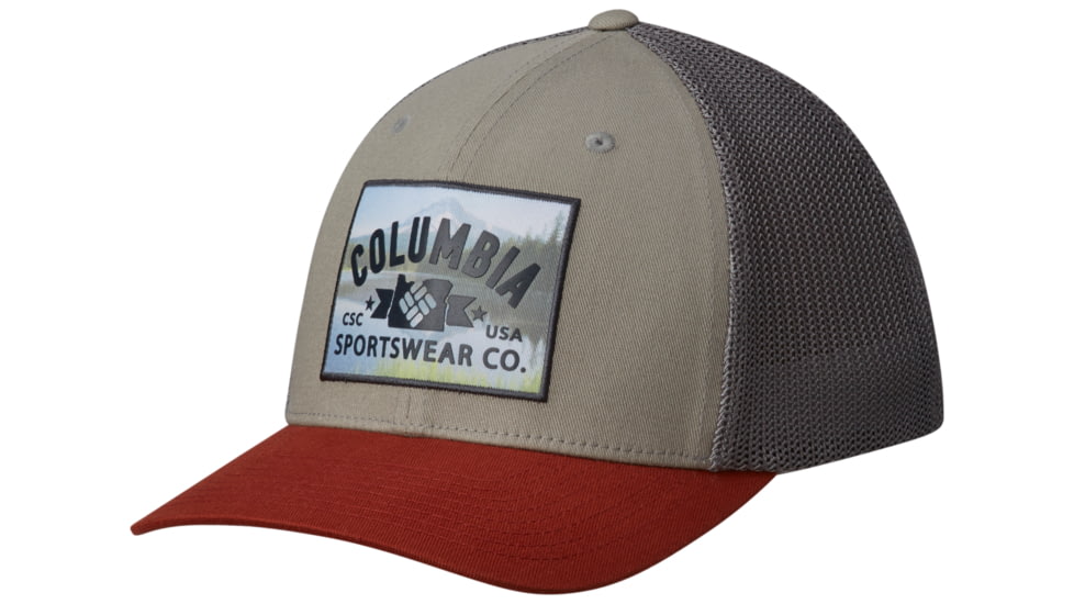 Columbia Mesh Ball Cap-Kettle/ Patch-S/M