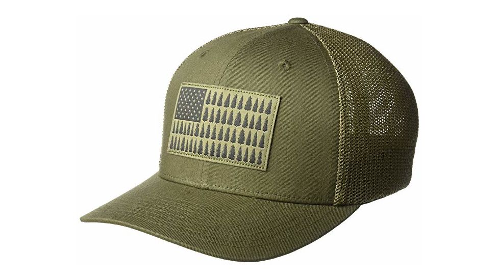 Columbia Mesh Ball Cap, Peatmoss, Tree Patch, S/M, 1495921213S/M