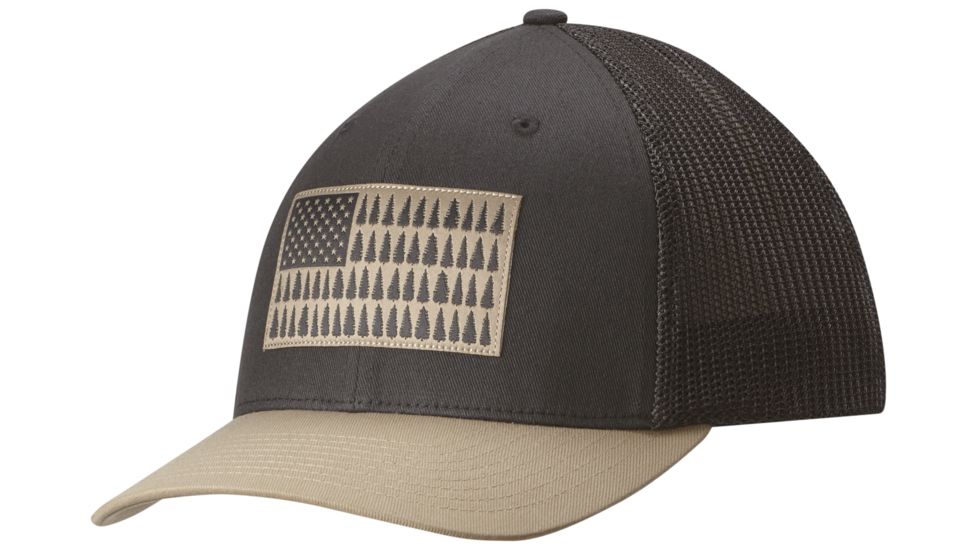 Columbia Mesh Ball Cap, Shark, Tree Patch, L/XL, 1495921013L/XL