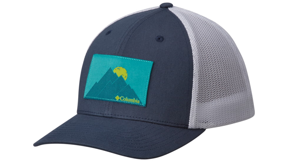 Columbia Mesh Ball Cap-Zinc/Mountain Patch-L/XL