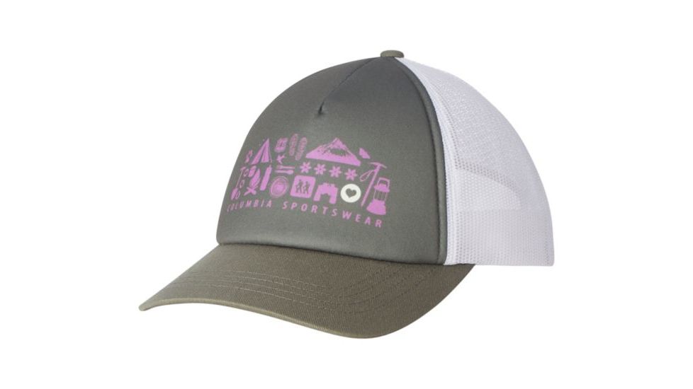Columbia Mesh Hat - Womens, Cypress, Camp Print, One Size 1714841316O/S