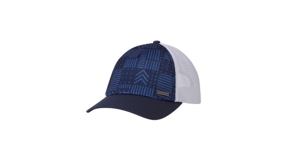 Columbia Mesh Hat - Womens, Nocturnal, Chevron Print, One Size, 1714841591O/S