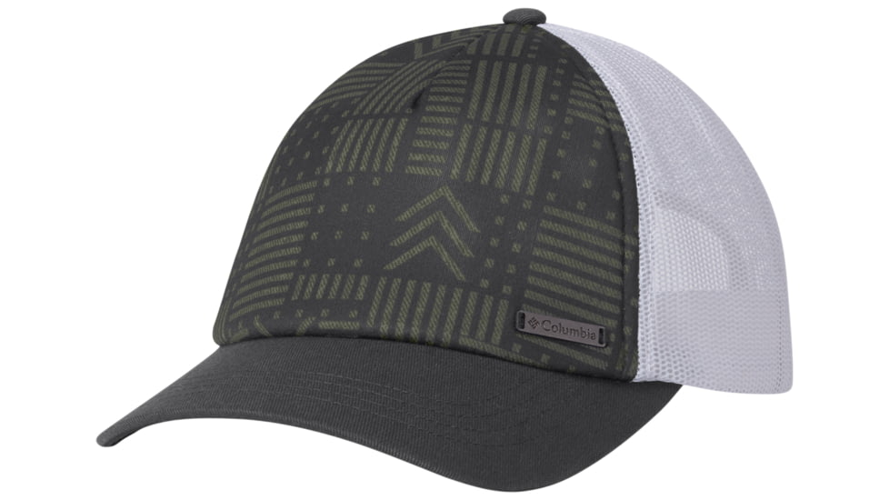 Columbia Mesh Hat - Womens, Shark, Chevron Print, One Size, 1714841012O/S