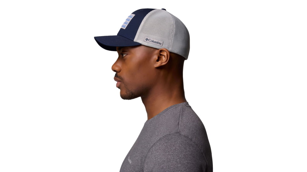 Columbia Mesh Tree Flag Ball Cap, Collegiate Navy, Small/Medium, 1837101469-469-S/M