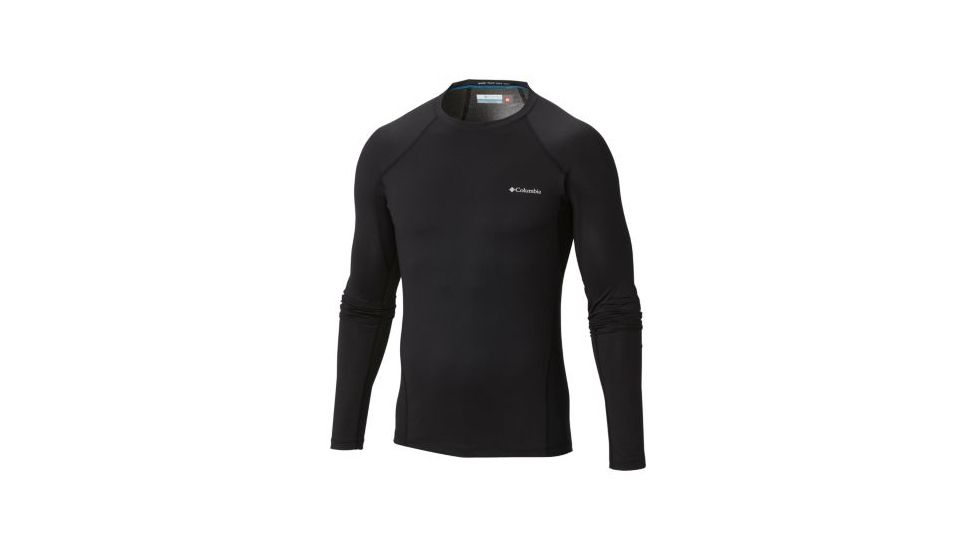 Columbia Midweight Stretch Long Sleeve Top - Men's, Black, 2X, 163859-010-2X