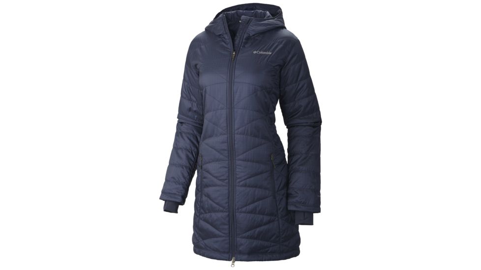 Columbia Mighty Lite Hooded Jacket - Women's, Nocturnal, Small, 307762