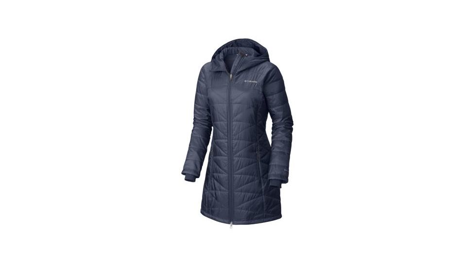 Columbia Mighty Lite Hooded Jacket - Women's, Nocturnal, Extra Small, 1468771591-XS
